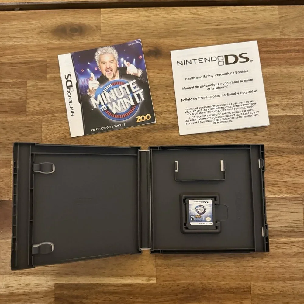 Minute to Win It (2010,‎ Nintendo DS) Brand NEW & Sealed w/ Guy Fieri